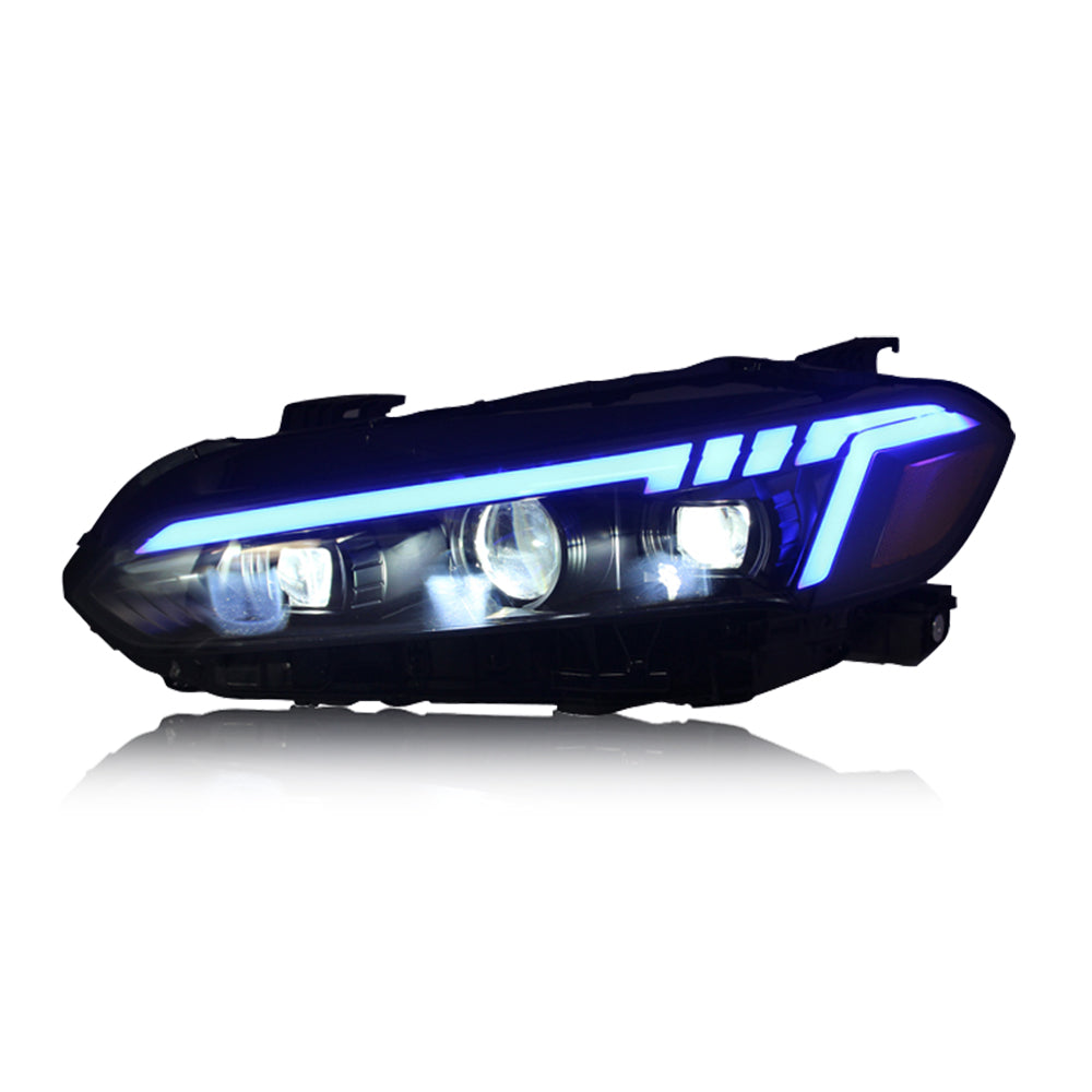 TT-ABC - LED Headlights for Honda Civic 2022 11Th Front Lamps Start-up Animation Projector Sequential Signal-Honda-TT-ABC-74*58.5*30-TT-ABC