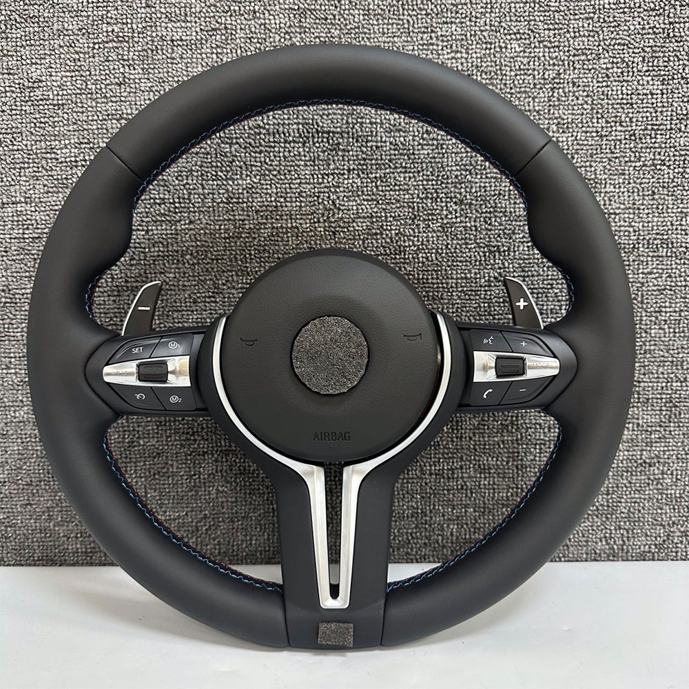 High Quality Leather Steering Wheel for BMW F30 F32 F10 F20 F07 F01 E46 E60 E90 M3 M5 M7 steering wheel-BMW-TT-ABC