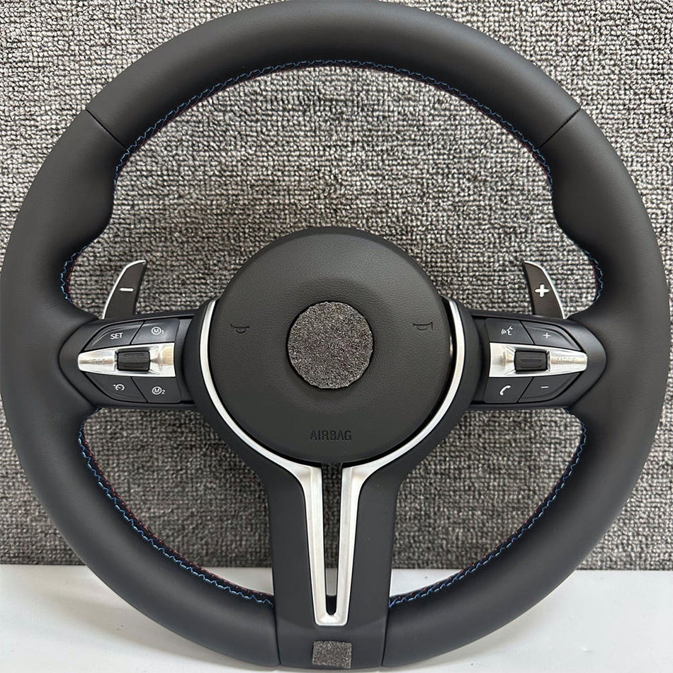 High Quality Leather Steering Wheel for BMW F30 F32 F10 F20 F07 F01 E46 E60 E90 M3 M5 M7 steering wheel-BMW-TT-ABC