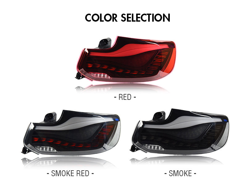 TT-ABC - LED Tail Lights For BMW 2-Series & M2 V2 F22|F23|F87 GTS style OLED sequential Tail Lights-BMW-TT-ABC-TT-ABC