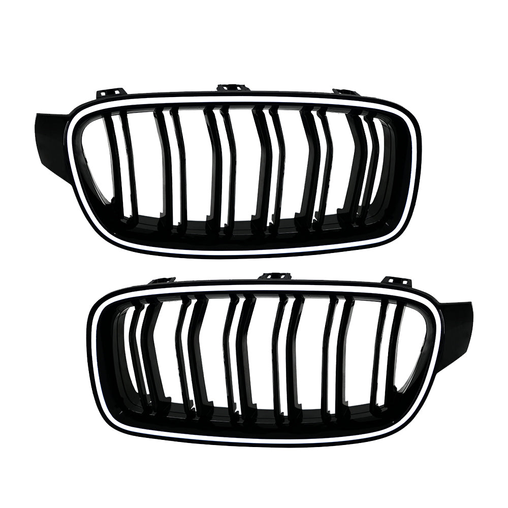 Modified front grille lights for 2013-2018 BMW 3 series/M3/F30/F35-BMW-TT-ABC