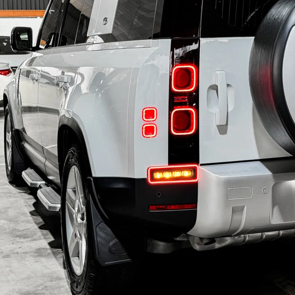 Defender Rear Stop Light New Tail Light for 2020-2025 Land Rover Defender Led Bumper Light Brake ...