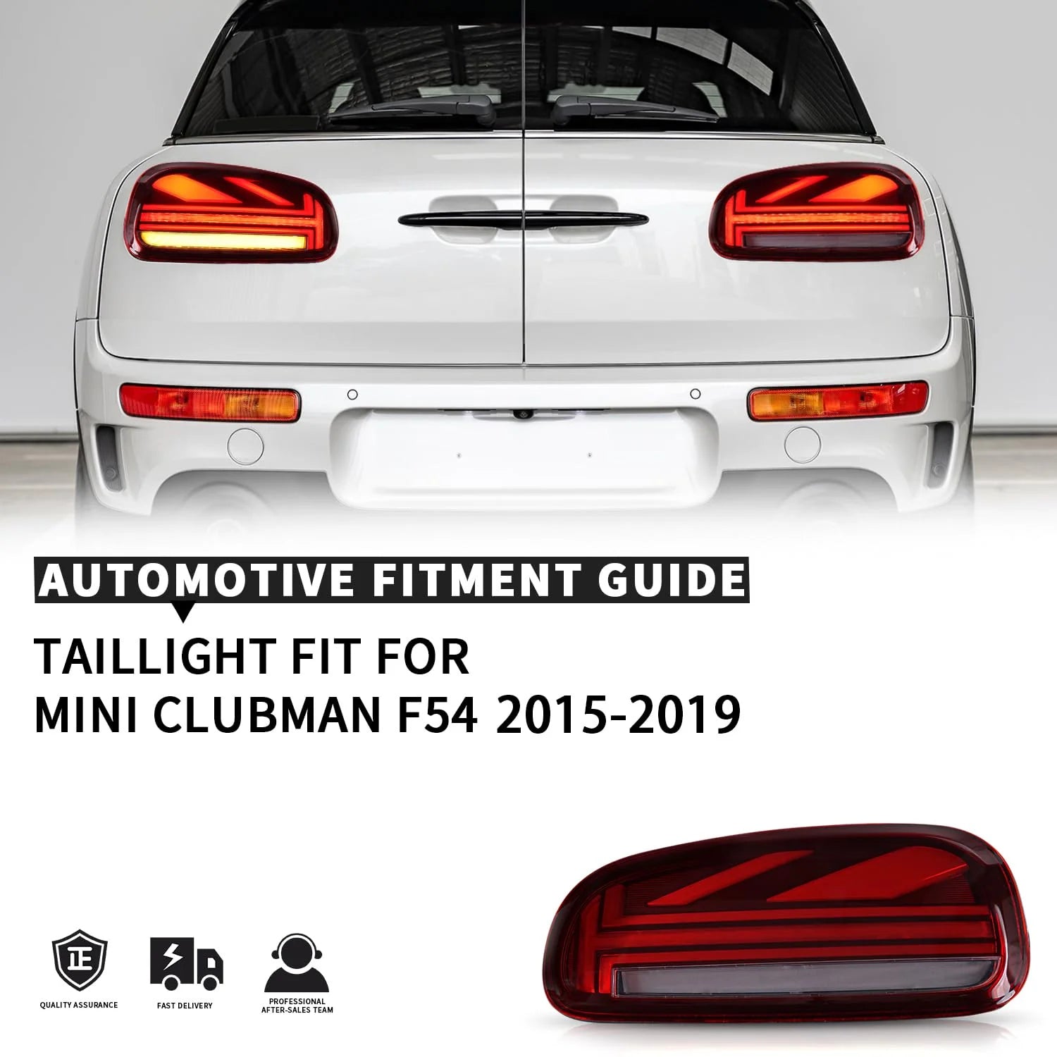 TT-ABC Led Tail Lights for 2015-2019 BMW Mini Cooper Clubman F54