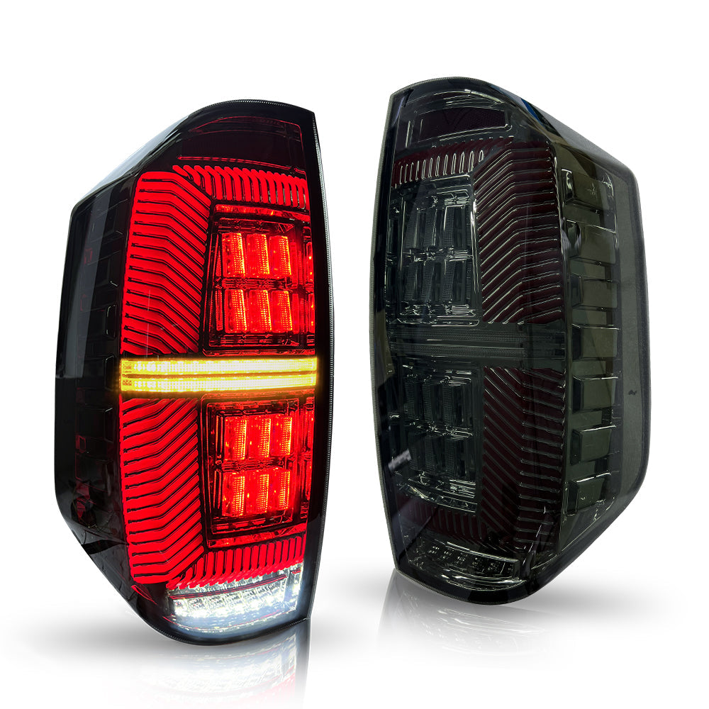 Smoke Tail Lights For Toyota Tundra 2014-2021 Rear Lamp Brake Assembly-Toyota-TT-ABC