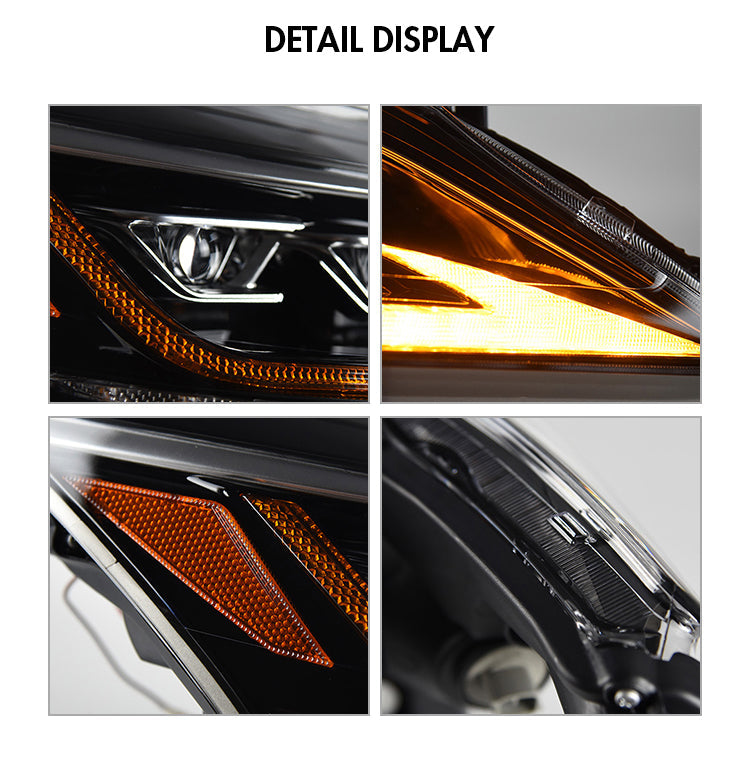 TT-ABC - For 2010-2012 Lexus ES350 LED Headlight Assembly Sequential LED Head Lamp-Lexus-TT-ABC-81*34*31-TT-ABC