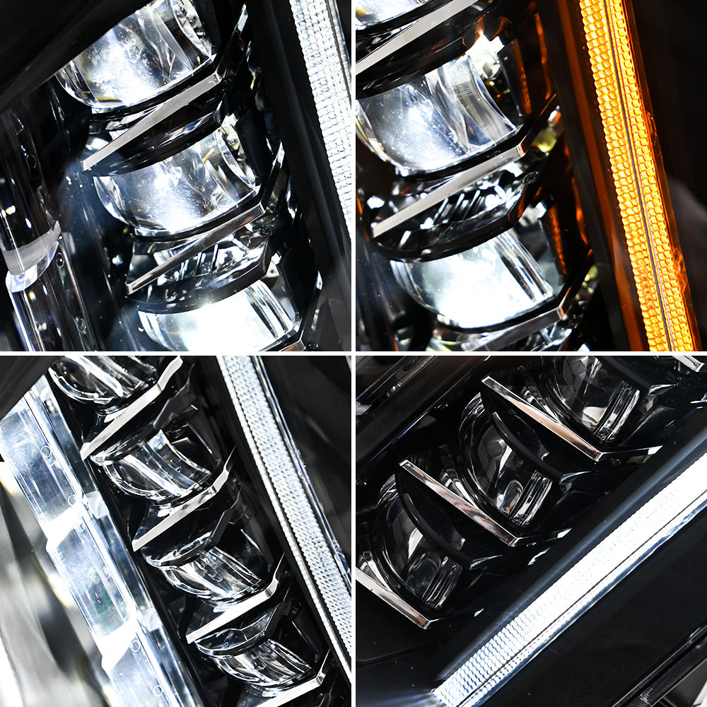 TT-ABC LED ヘッドライト 2010-2016 キャデラック SRX ハロゲン