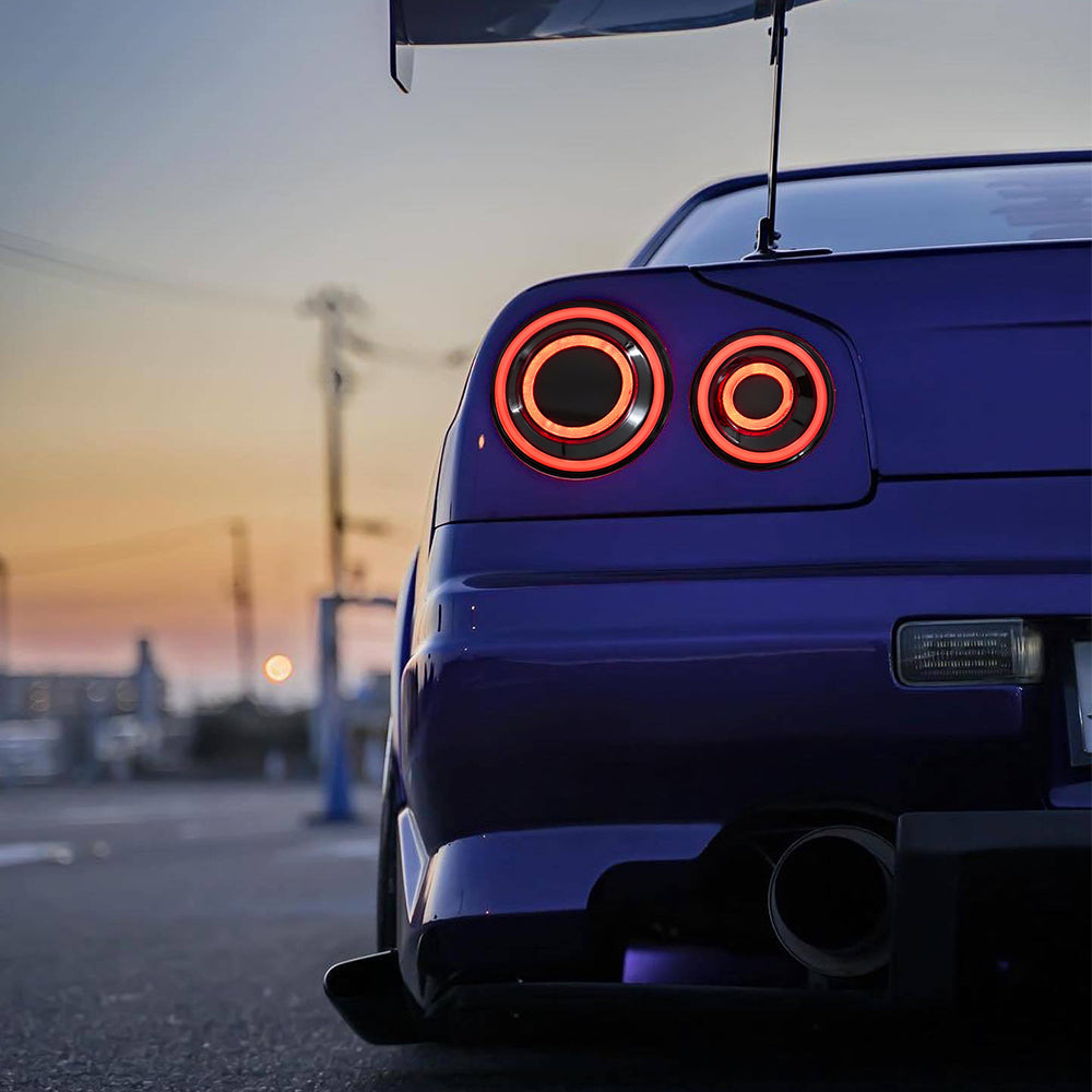 TT-ABC LED Tail Light For 2007-2017 Nissan GTR GT-R R35 Rear Lamps Ass