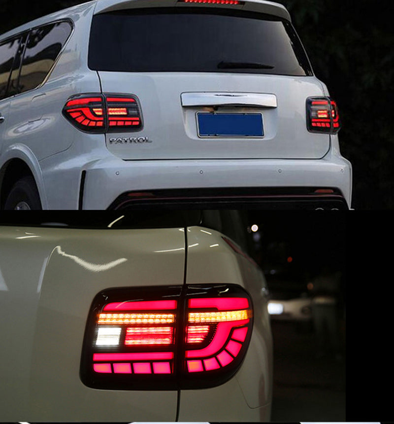 TT-ABC LED Tail Light For 2017-2020 Nissan Patrol Y62 Tail lights With Start-up Animation-Nissan-TT-ABC