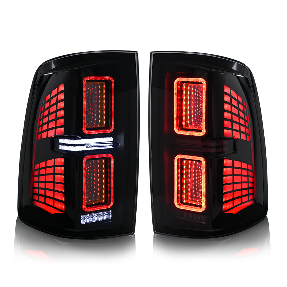 TT-ABC LED Tail Light for 2009-2018 Dodge RAM 1500, 2013-2018 Dodge RAM 1500 2500 Tail Light Assembly-Dodge-TT-ABC