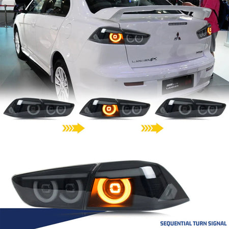 TT-ABC LED Tail Lights for 2009-2021 Mitsubishi Lancer EVO X-1