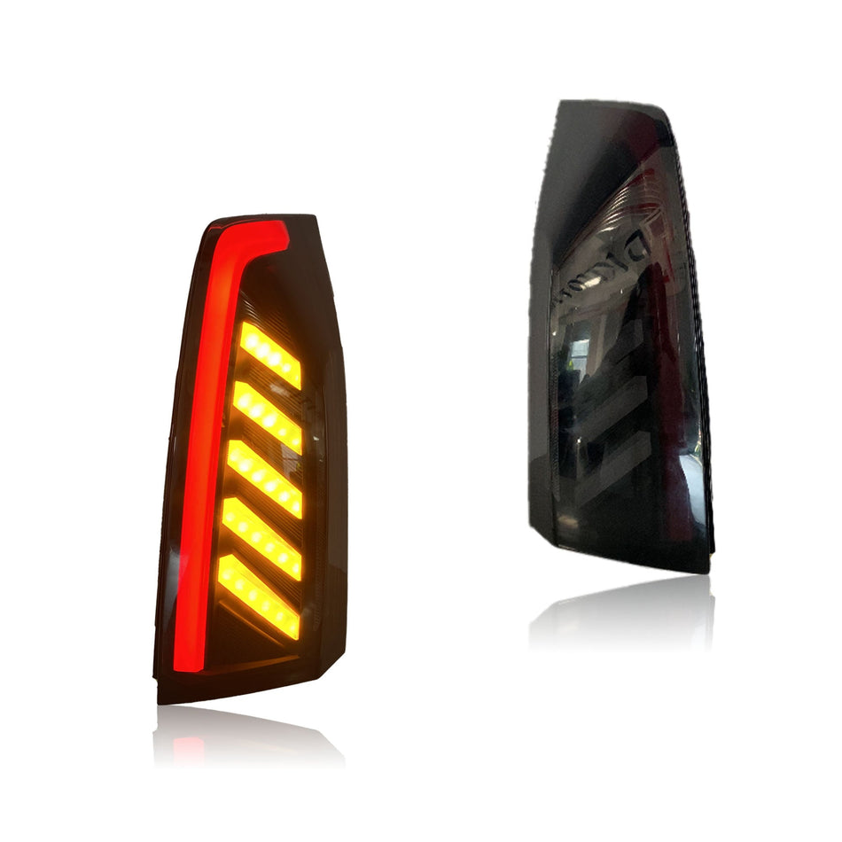 TT-ABC LED Tail Lights for 2013-2019 Cadillac ATS ATS-L Sedan 1th Gen Sequential Turn Signal Start-up Animation Rear Lamps Assembly-Cadillac-TT-ABC