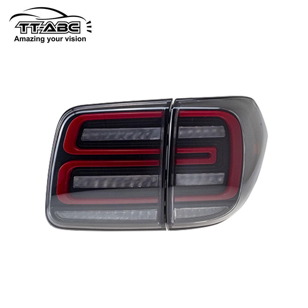 TT-ABC - For Nissan Armada/Patrol 2017-2020 Tail lights 4 pieces Start-up Animation(Smoked/Red)-Nissan-TT-ABC-60*43.5*28-Smoke-TT-ABC