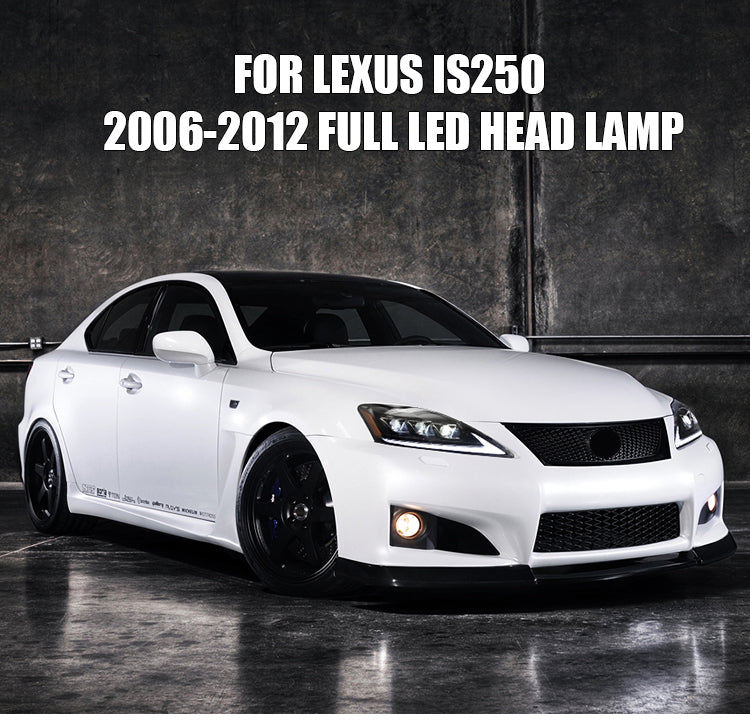 TT-ABC Led Headlight For 2006-2012 Lexus IS250C IS350C, 2008-2014 Lexus ISF Headlights with Sequential Turn Signal Projector-Lexus-TT-ABC