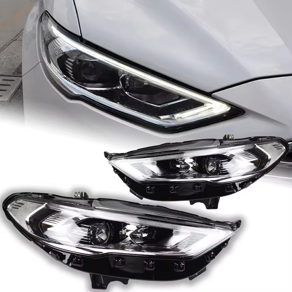 TT-ABC Led Headlight for 2017-2020 Ford Fusion Mondeo Projector HeadLamp-Ford-TT-ABC