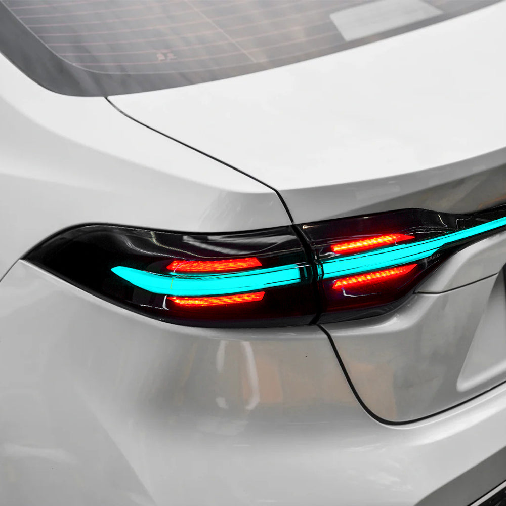 TT-ABC RGB Tail Lights for 2020-2026 Toyota Corolla Start Up Animation