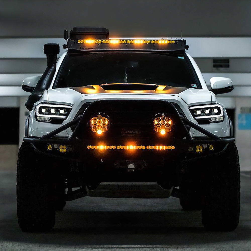 Triple Beam Headlight for Tacoma 2016-2022 SR/TRD Sport/TRD Off Road/Limited/TRD PRO Headlight Assembly-Toyota-TT-ABC