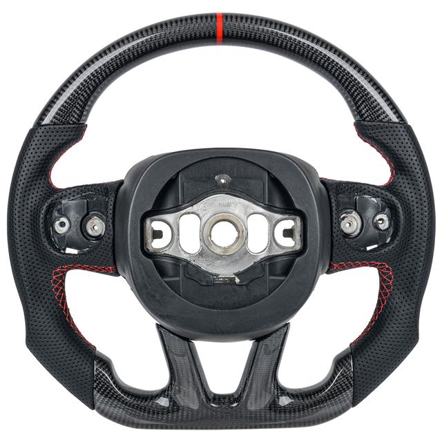 2015+ Dodge Challenger/Charger/SRT Real Carbon Fiber Steering Wheel