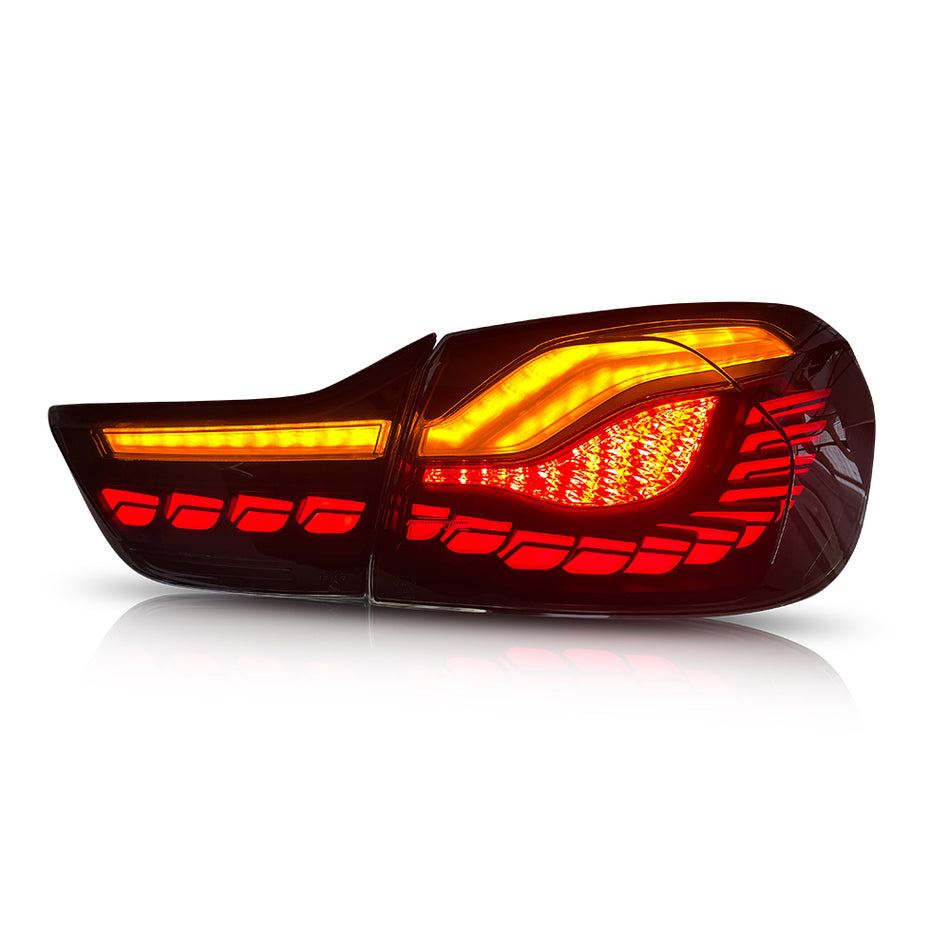 Premium OLED Tail Lights for BMW 4 Series (2013-2019) & M4 GTS (2014-2018)  (Smoked)