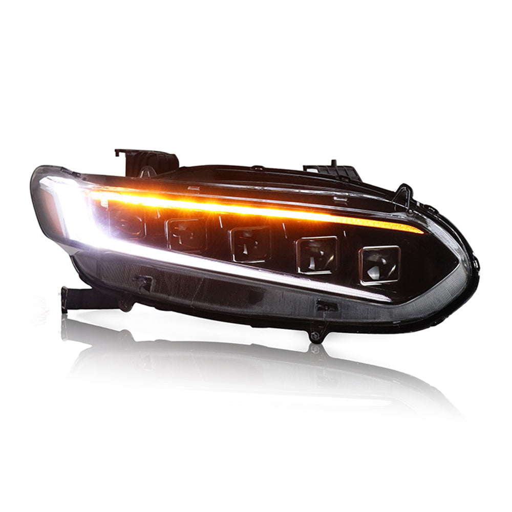 TT-ABC - LED Headlights For Honda Accord 2018-2021 DRL Sequential Turn Signal Front Lamp-Honda-TT-ABC-80*53*33-TT-ABC