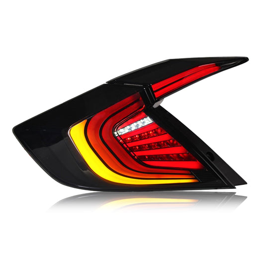 TT-ABC -LED Black Tail Lights For Honda Civic 2016-2021-Honda-TT-ABC-63*39.5*32-TT-ABC