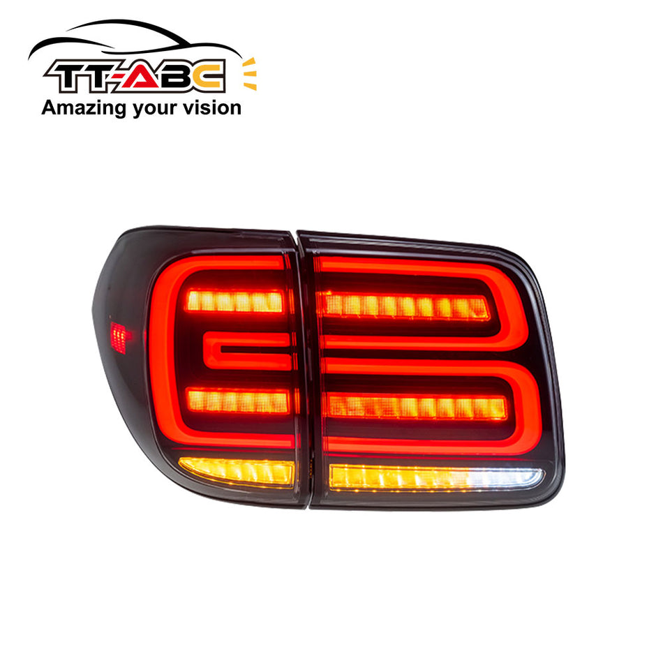 TT-ABC - For Nissan Armada/Patrol 2017-2020 Tail lights 4 pieces Start-up Animation(Smoked/Red)-Nissan-TT-ABC-60*43.5*28-red-TT-ABC