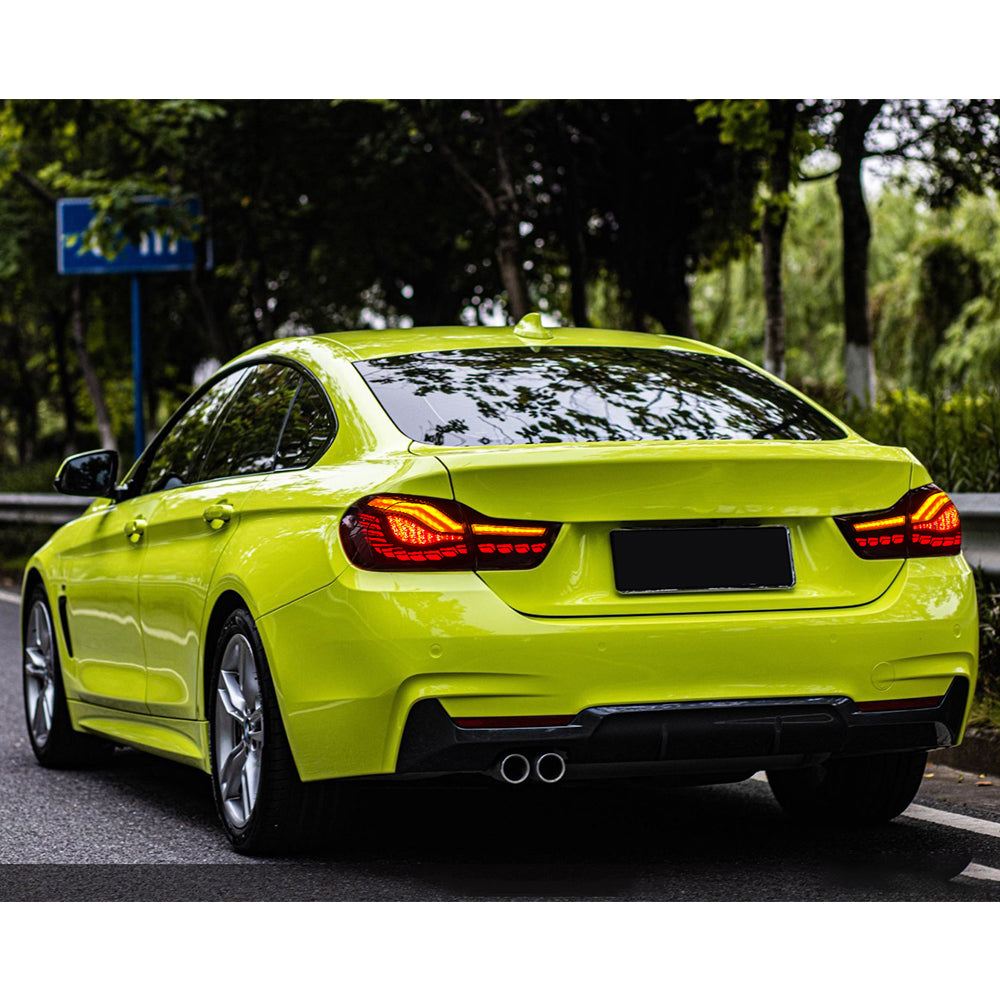Luces traseras OLED premium para BMW Serie 4 (2013-2019) y M4 GTS (2014-2018) (ahumado)