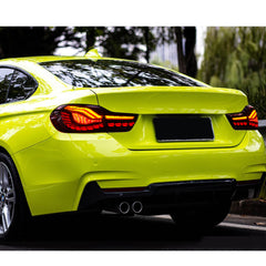 Feux Arrière Premium OLED pour BMW Série 4 (2013-2019) &amp; M4 GTS (2014-2018) (Fumé)