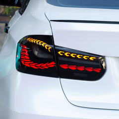 2013-2019年BMW 3シリーズF30 F35 F80 M3 LEDテールライトシーケンシャルインジケータ付き