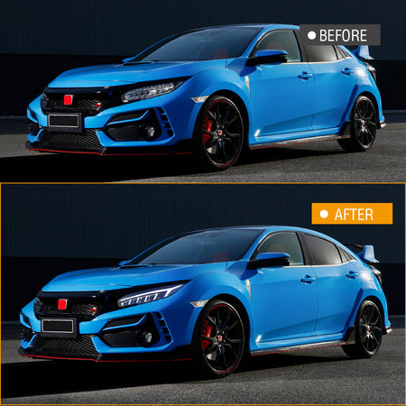 TT-ABC - New Accessories for 2016-2021 Honda Civic Headlights Assembly Sedan Hatchback Coupe 10th Gen Sport Led Headlight-Honda-TT-ABC-TT-ABC