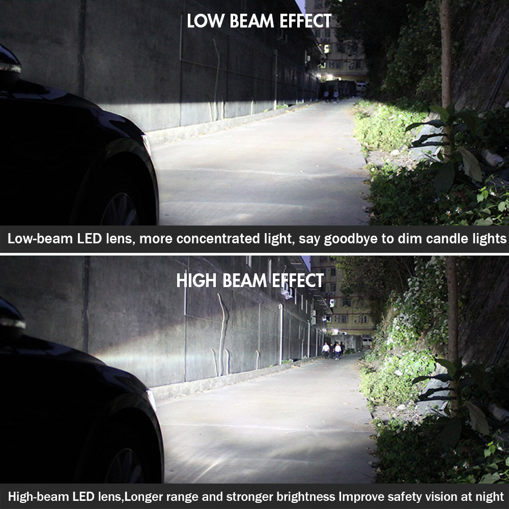 TT-ABC - LED headlights for Toyota Highlander 2012-2014 (demon eyes)-Toyota-TT-ABC-71.5*55.5*30.5-TT-ABC
