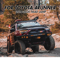 TT-ABC - LED Headlights For Toyota 4Runner 2014-2021 (6 near 8 far)-Toyota-TT-ABC-68*38*55-TT-ABC