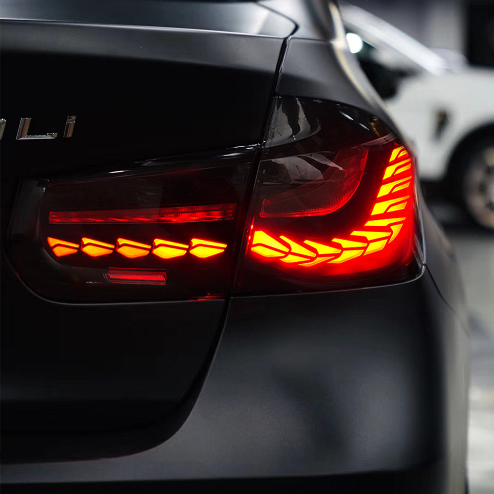 Para 2013-2019 BMW 3-Series F30 F35 F80 M3 LED luces traseras con indicador secuencial