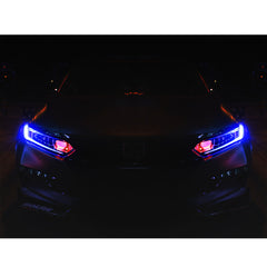 TT-ABC - LED Headlights For Honda Accord 2018-2022 DRL Sequential Blue Start Up Animation-Honda-TT-ABC-86*39*69-TT-ABC