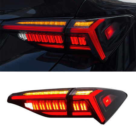 TT-ABC - Led Tail Lights For Toyota Avalon 2019-2020 (Smoked/Red)-Toyota-TT-ABC-81.5*40*21-smoked-TT-ABC